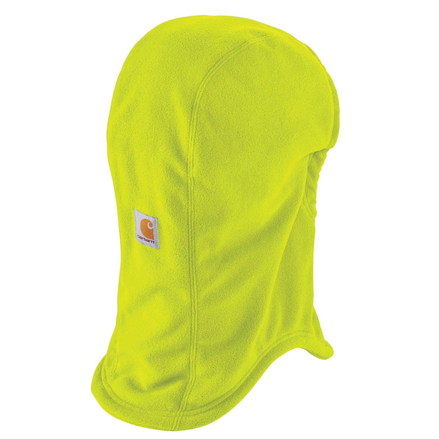 'Carhartt' Men's Fleece Blaclava - Brite Lime 2 'Carhartt' Men's Fleece Blaclava - Brite Lime - Image 2