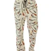 'Lazy One' Men's Old West Gun PJ Pant - Tan