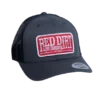 'Red Dirt Hat Company' Men's Tag Patch Cap - Charcoal / Black