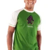 'Lazy One' Men's Bigfoot PJ Tee - Green