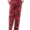 'Lazy One' Men's Don't Wake The Bear PJ Pants - Red