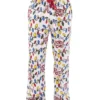 'Lazy One' Men's Lights Out PJ Pant - White