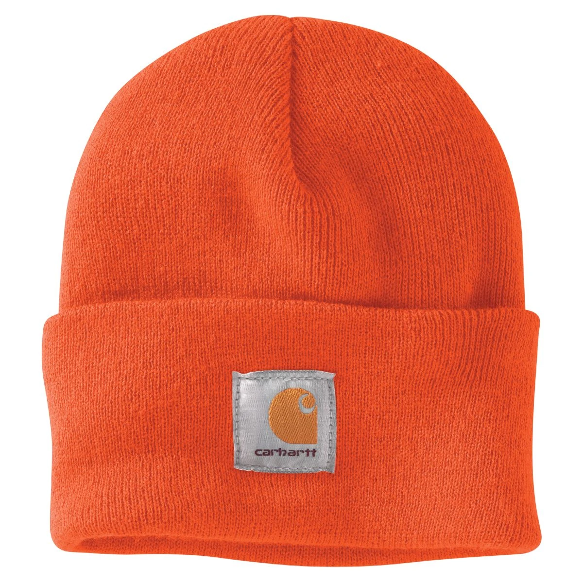 'Carhartt' Acrylic Watch Knit Hat - Bright Orange 1 'Carhartt' Acrylic Watch Knit Hat - Bright Orange