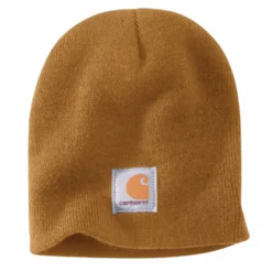 'Carhartt' Men's Acrylic Knit Beanie - Carhartt Brown