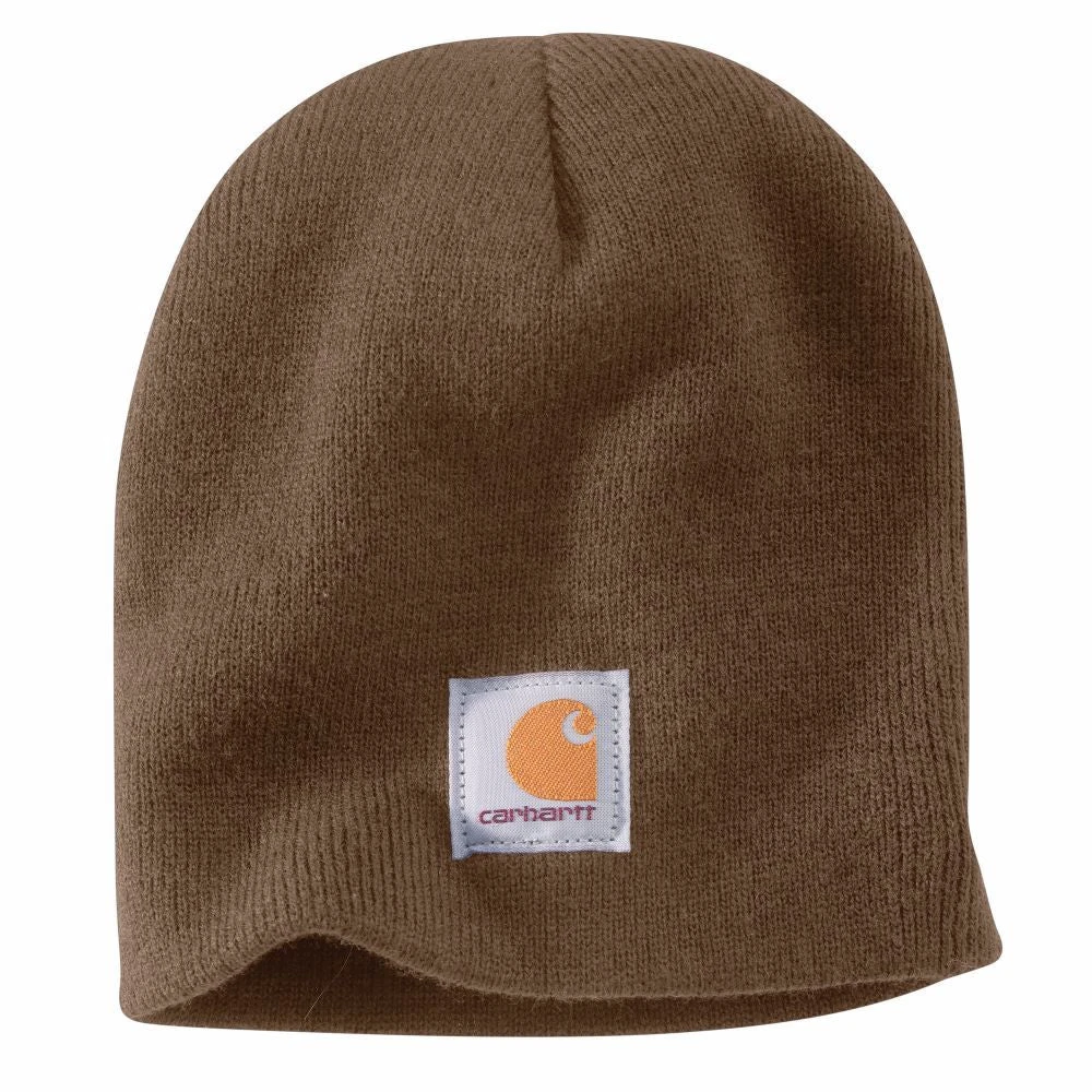 'Carhartt' Men's Acrylic Knit Beanie - Canyon Brown 1 'Carhartt' Men's Acrylic Knit Beanie - Canyon Brown
