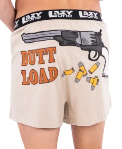 'Lazy One' Men's Butt Load Boxer - Tan