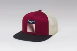 'Kimes Ranch' Men's Cody Trucker Cap - Burgundy