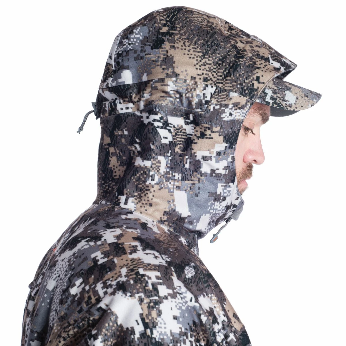 'Sitka' Men's Downpour Jacket - Elevated II : Whitetail 3 'Sitka' Men's Downpour Jacket - Elevated II : Whitetail - Image 3