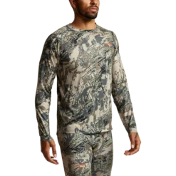 'Sitka' Core Lightweight Crew Shirt - Big Game : Optifade Open Country