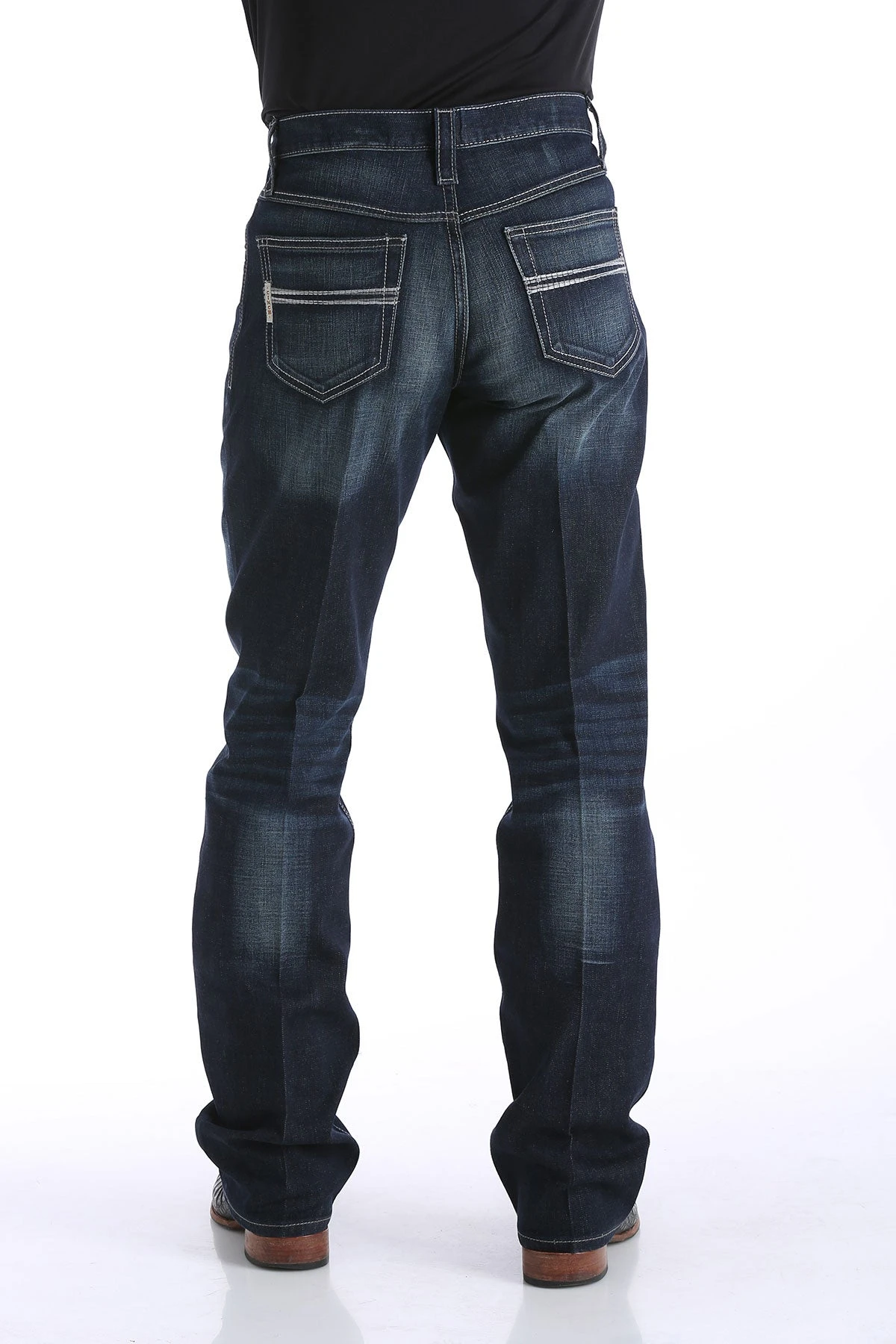 'Cinch' Men's Carter 2.4 Performance Denim - Dark Rinse 2 'Cinch' Men's Carter 2.4 Performance Denim - Dark Rinse - Image 2