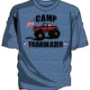 'Cinch' Men's Trailblazer Patriot Truck Tee - Heather Light Blue