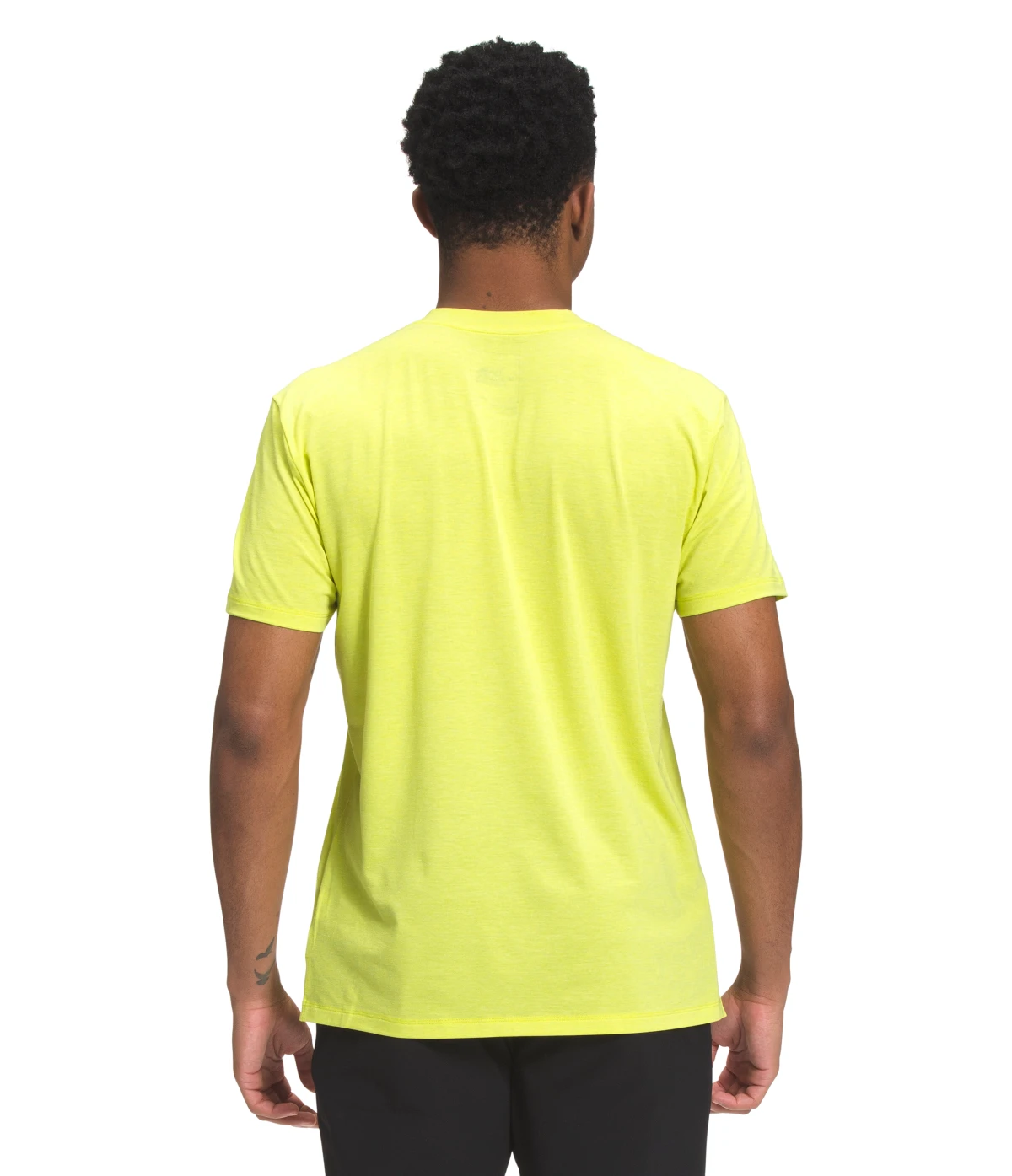 'The North Face' Men's Wander T-Shirt - Sulphur Spring Green Heather 2 'The North Face' Men's Wander T-Shirt - Sulphur Spring Green Heather - Image 2