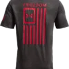 'Under Armour' Men's Freedom Flag T-Shirt - Charcoal Medium Heather / Red