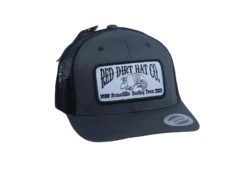 'Red Dirt Hat Company' Men's Dillo Cap - Grey / Black