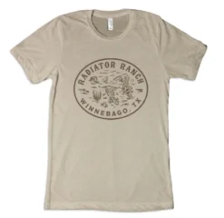 'Dale Brisby' Men's Radiator Ranch Circle Tee - Tan