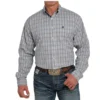 'Cinch' Men's Plaid Classic Fit Button Down - Cream
