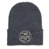 'Howitzer' Men's Arms Beanie - Charcoal Heather