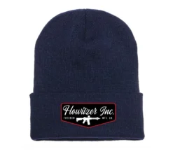 'Howitzer' Men's Stamp Beanie - Navy