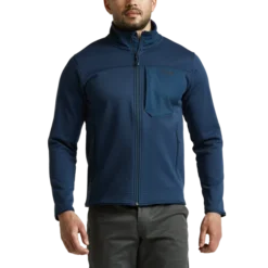 'Sitka' Men's Dry Creek Fleece Jacket - Deep Water