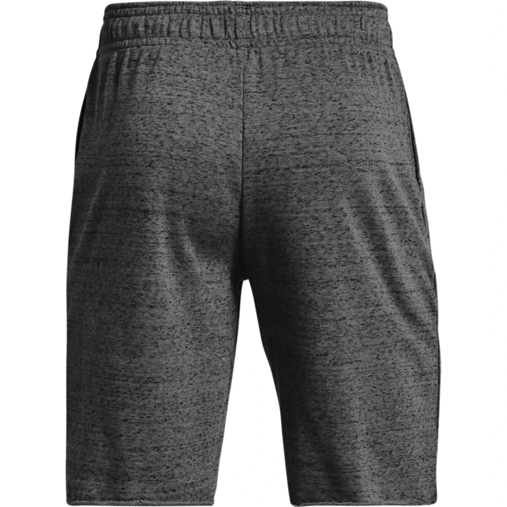 'Under Armour' Men's Rival Terry Shorts - Pitch Grey 3 'Under Armour' Men's Rival Terry Shorts - Pitch Grey - Image 3
