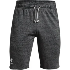 'Under Armour' Men's Rival Terry Shorts - Pitch Grey