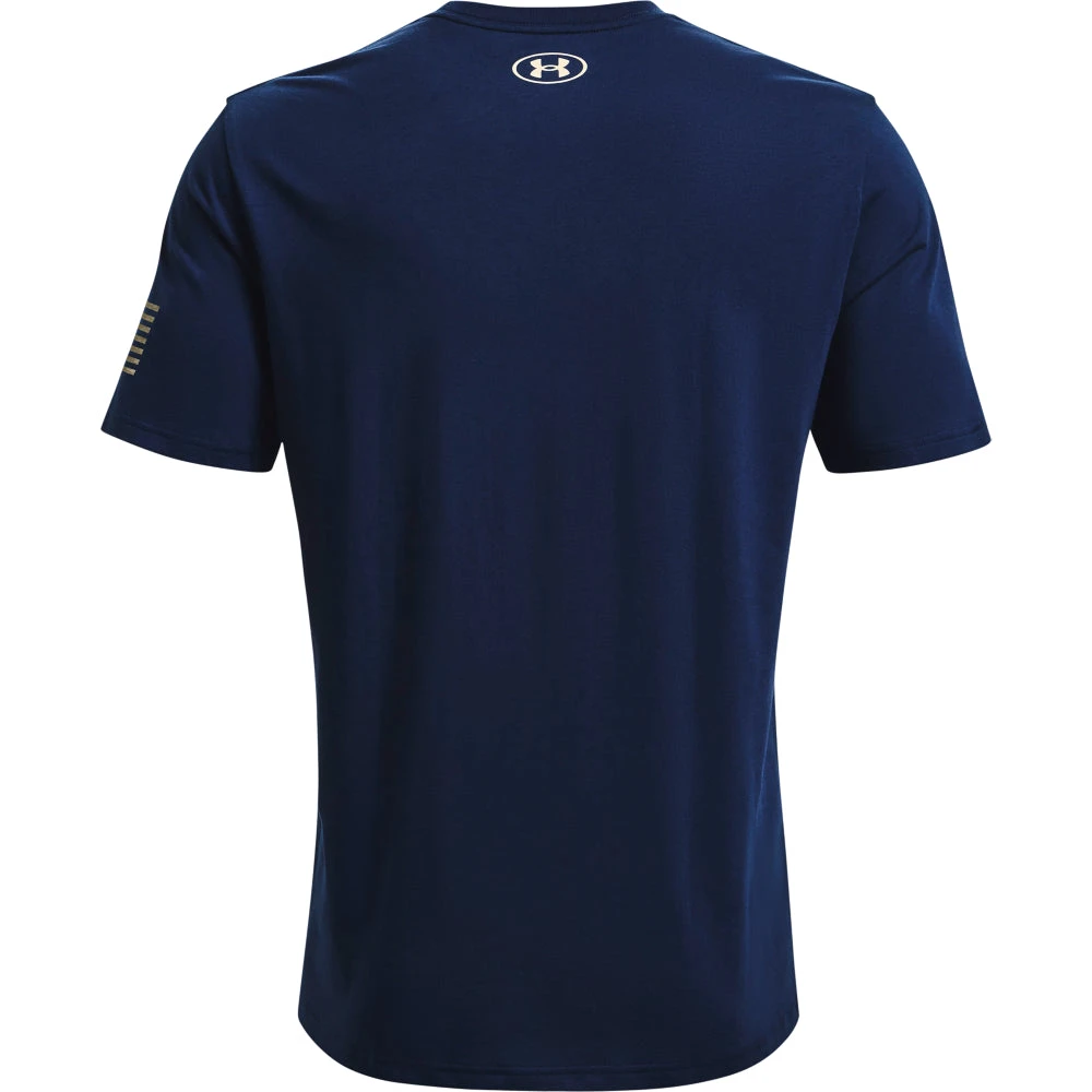 'Under Armour' Men's Freedom Vintage T-Shirt - Academy 3 'Under Armour' Men's Freedom Vintage T-Shirt - Academy - Image 3