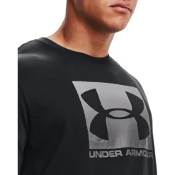 'Under Armour' Men's Boxed Sportstyle T-Shirt - Black / Graphite -Carhart Clothing Shop s7.V5 1329581 001 COLLAR 1024x1024@2x