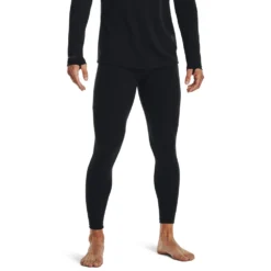 'Under Armour' Men's Coldgear Base 2.0 Leggings - Black / Pitch Gray