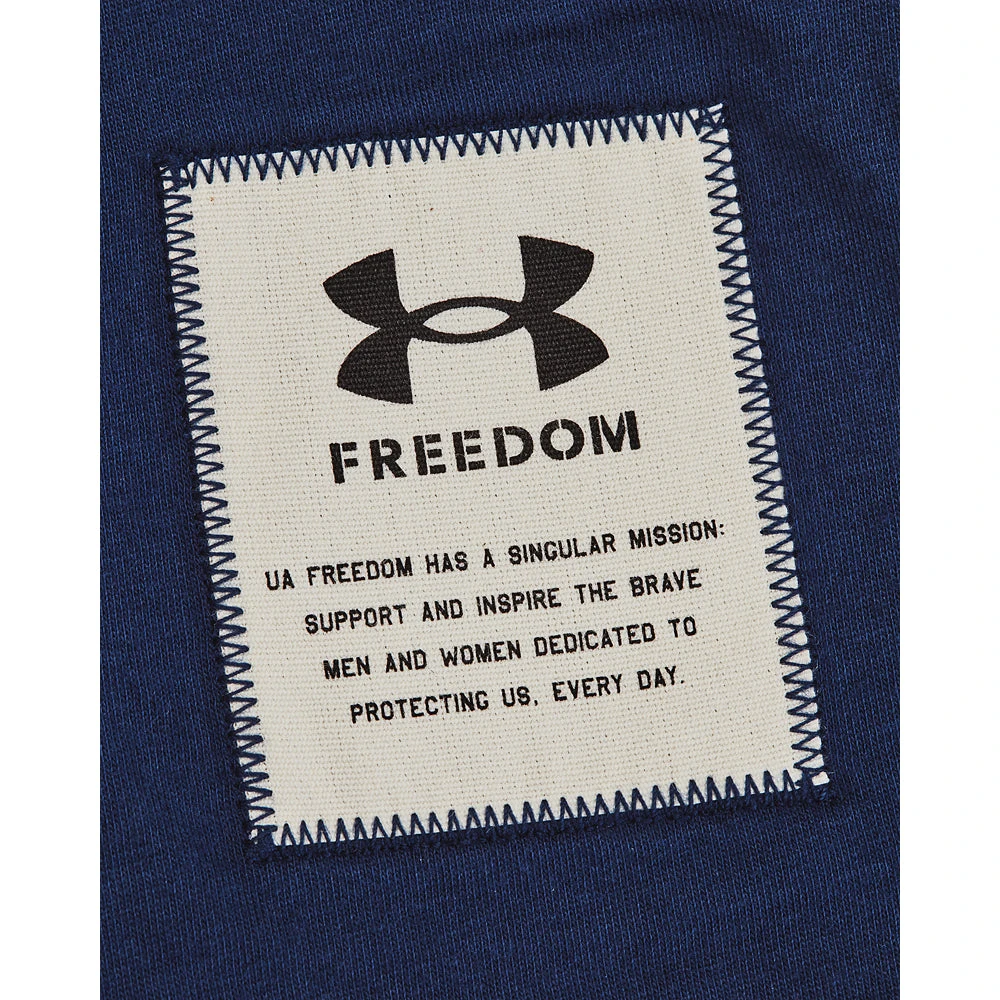 'Under Armour' Men's Freedom Vintage T-Shirt - Academy 2 'Under Armour' Men's Freedom Vintage T-Shirt - Academy - Image 2