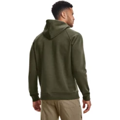 'Under Armour' Men's Rival Fleece Antler Hoodie - Marine OD Green -Carhart Clothing Shop s7.V5 1365679 390 BC 1024x1024@2x