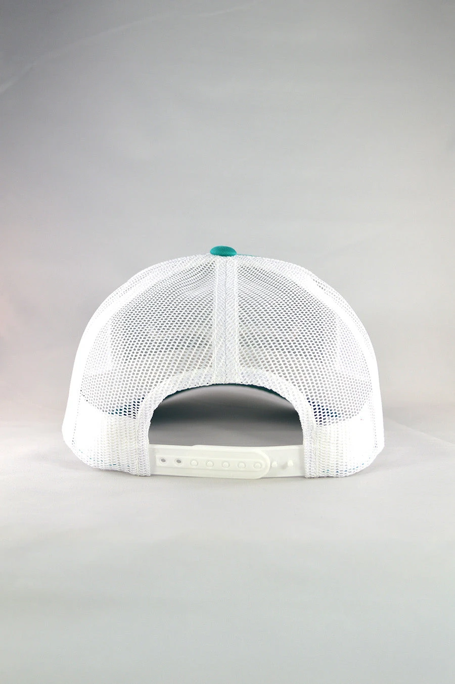 'Kimes Ranch' Men's Weekly Trucker Cap - Teal / White 4 'Kimes Ranch' Men's Weekly Trucker Cap - Teal / White - Image 4